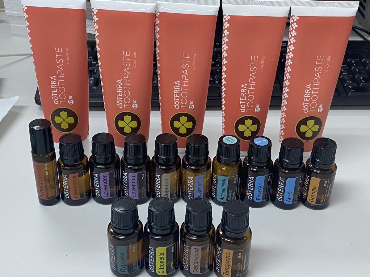 doTERRA 15mL アロマオイル 試してみたフランキンセンスオイル doTERRA