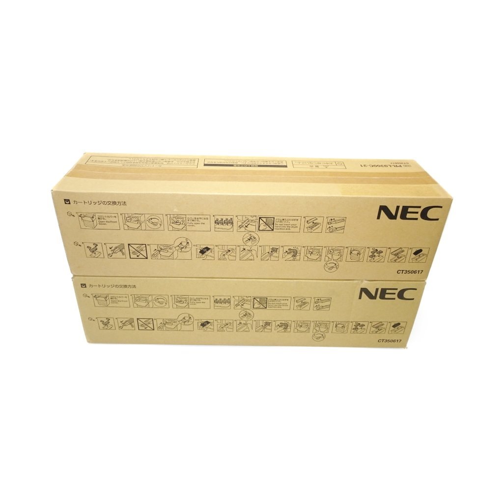 NEC ドラムカートリッジ PR-L9300C-31 PR-L9300C-31お買い得２本セット 純正 | 1個 - 2箱セット かんかん's ブラック 大容量 PR-L9300C PR-L9300C-31の通販 by 新品純正トナーを安く注文