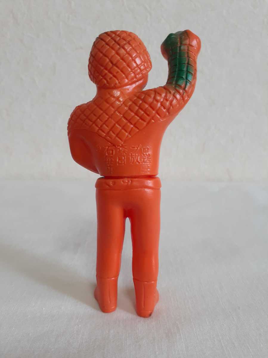 コブラ男 ミニソフビ オレンジ成形 旧バンダイ コブラ男 仮面ライダー