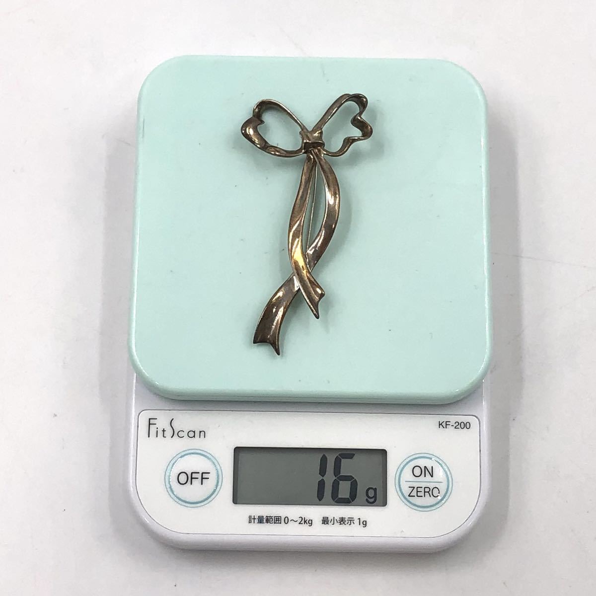 Tiffany&Co. ティファニー ブローチ リボンモチーフ シルバー 925