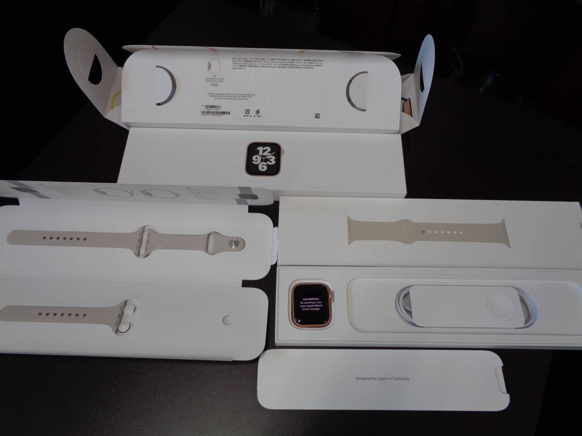  極美 Apple アップル Apple Watch SE 40mm MKQ0J/A アップルウォッチ Gold Alu Starlight Sp Band GPS 彡(スマートウォッチ本体)｜売買されたオークション情報、yahooの商品情報をアーカイブ公開 - オークファン スマートウォッチ本体
