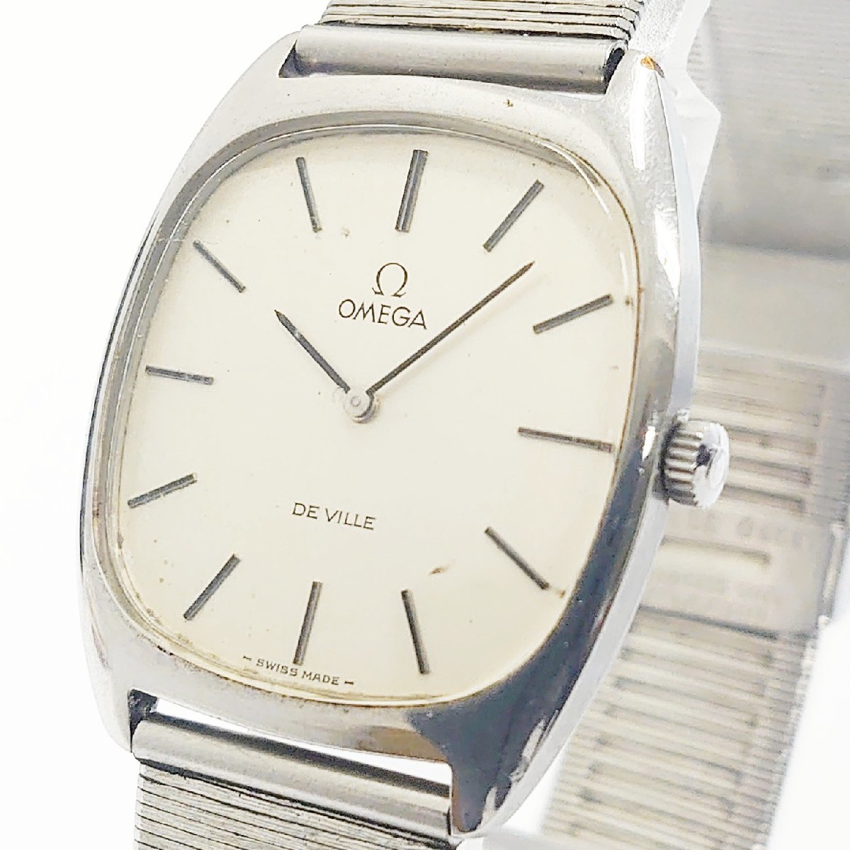 オメガ デビル OMEGA ボーイズサイズ 腕時計 ビンテージ 美品 メンズ 