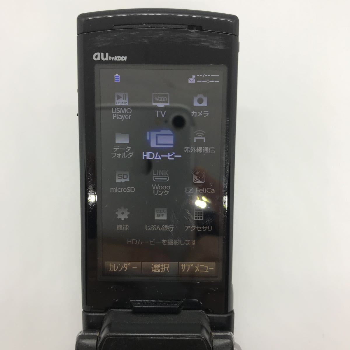 スマートフォン・携帯電話 ✨超レア au Mobile Hi-Vision CAM Wooo HIY01