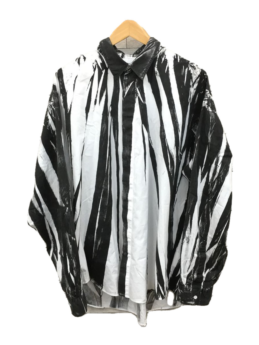 JOHN LAWRENCE SULLIVAN◇21AW/Wrinkle Print Shirt/長袖シャツ/50