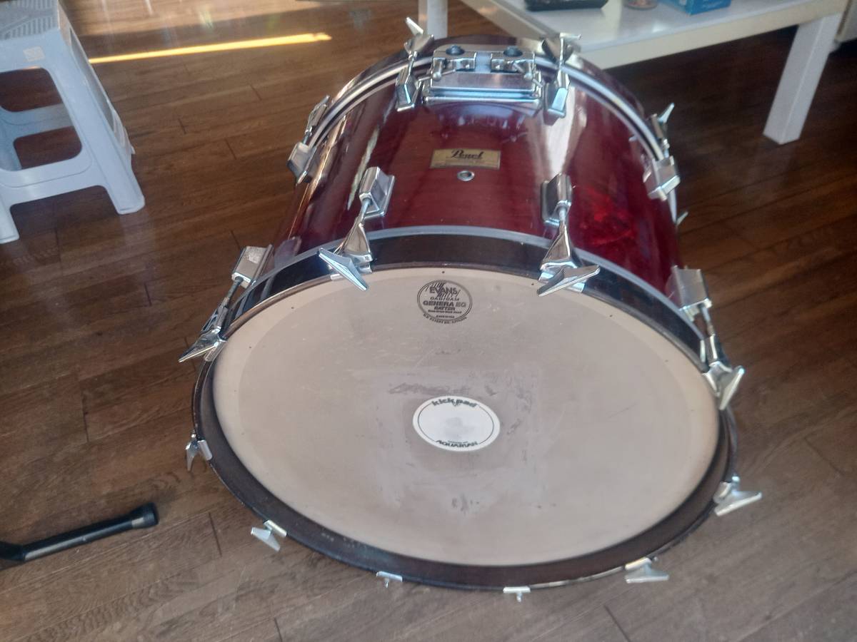 Pearl パールMaple fiber glass Shell 22”バスドラム 日本製！ 【公式