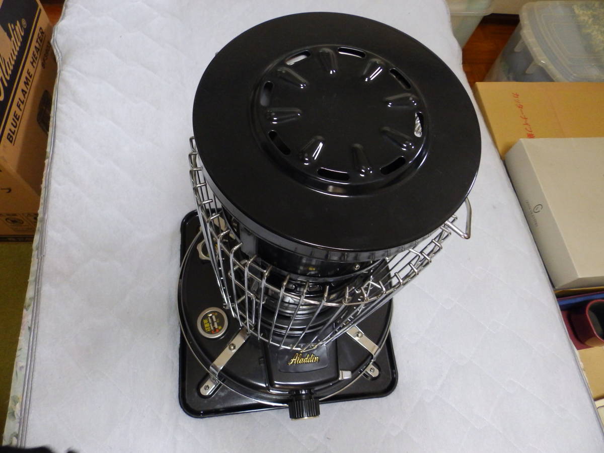中古 美品 アラジン Aladdin 石油ストーブ BF3903 ブラック 黒 ブルー 