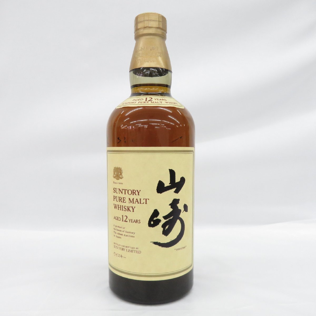 未開栓】SUNTORY サントリー 山崎 12年 ピュアモルト ウイスキー 750ml