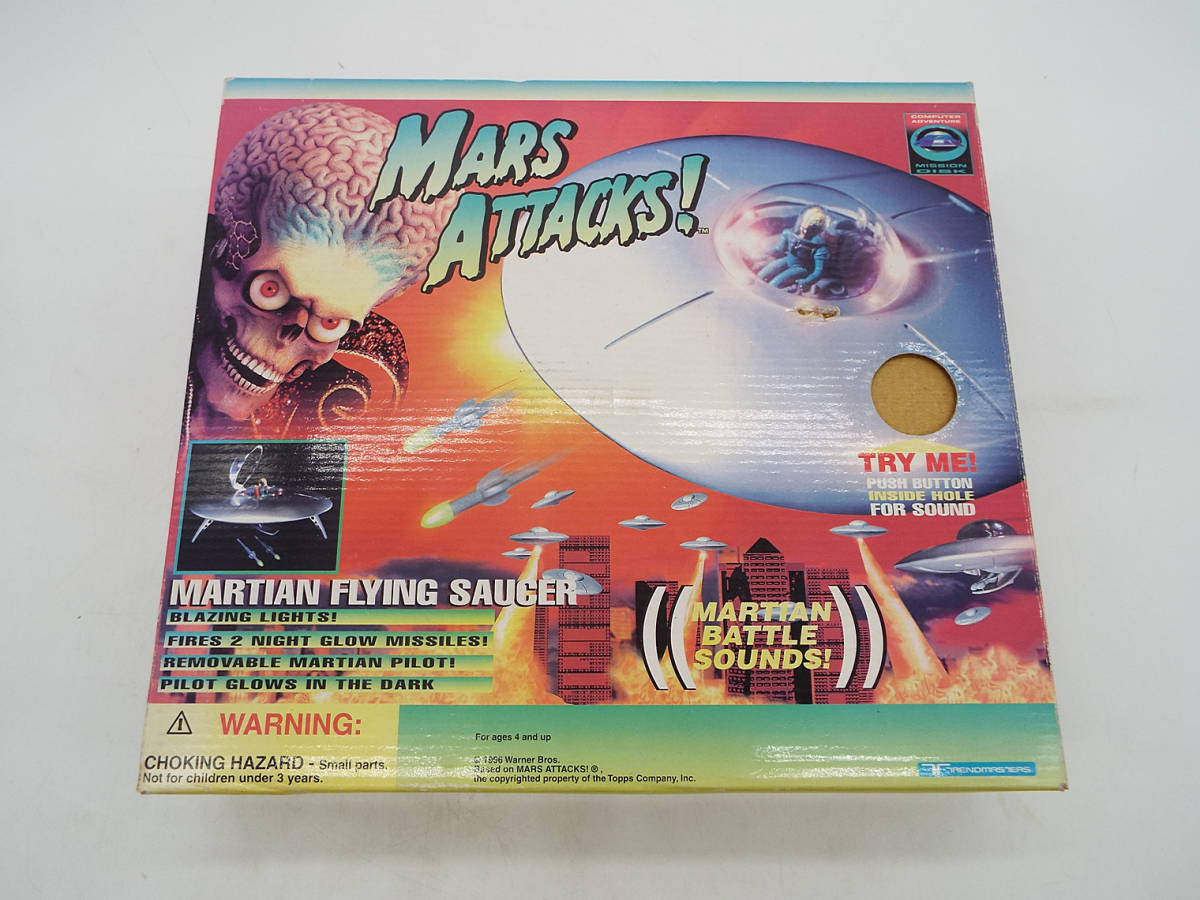 新作入荷，得価 MARS ATTACKS / マーズアタック / MARTIAN FLYING SAUCER / フライングソーサー / UFO(SF、ファンタジー、ホラー)｜売買されたオークション情報、yahooの商品情報をアーカイブ公開 - オークファン その他