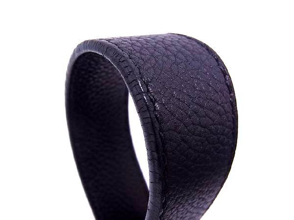 1円 LOEWE ロエベ レザー ショルダーバッグ 肩掛けかばん 斜め掛けかばん レディース ブラック系 AD3581IN