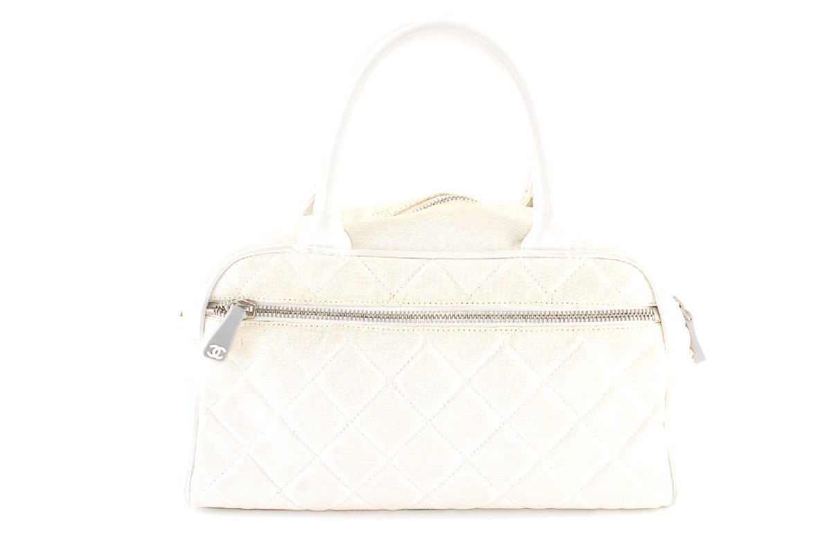 シャネル ミニバッグ スポーツライン ロゴ ボストンバッグ CHANEL 