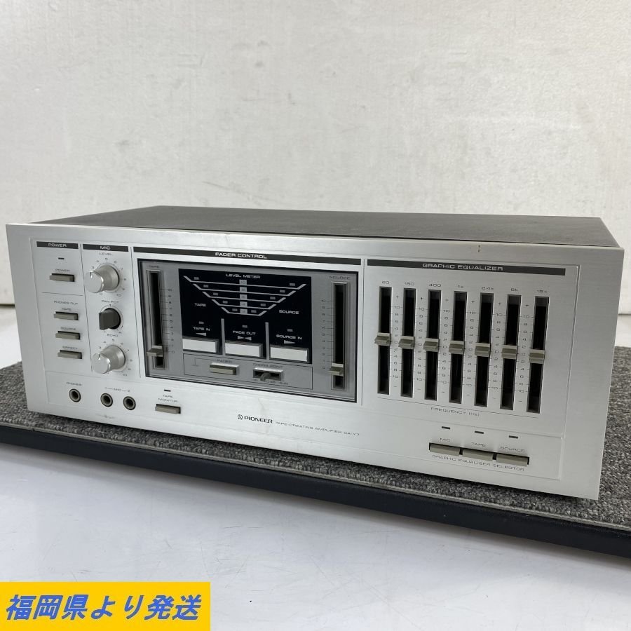 PIONEER CA-Y7 イコライザー 簡易音出し確認済み ※外観等に不具合あり