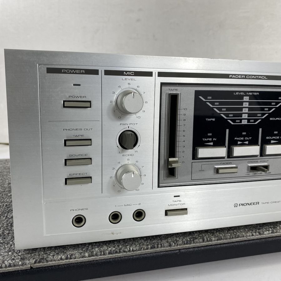 グラフィックイコライザー、CA-Y7 PIONEER CA-Y7 イコライザー 簡易音出し確認済み ※外観等に不具合あり