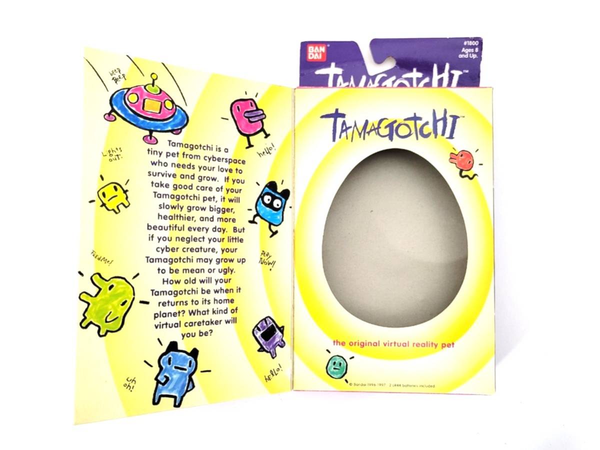 □【未使用品】BANDAI/バンダイ TAMAGOTCHI/たまごっち #1800 逆輸入 