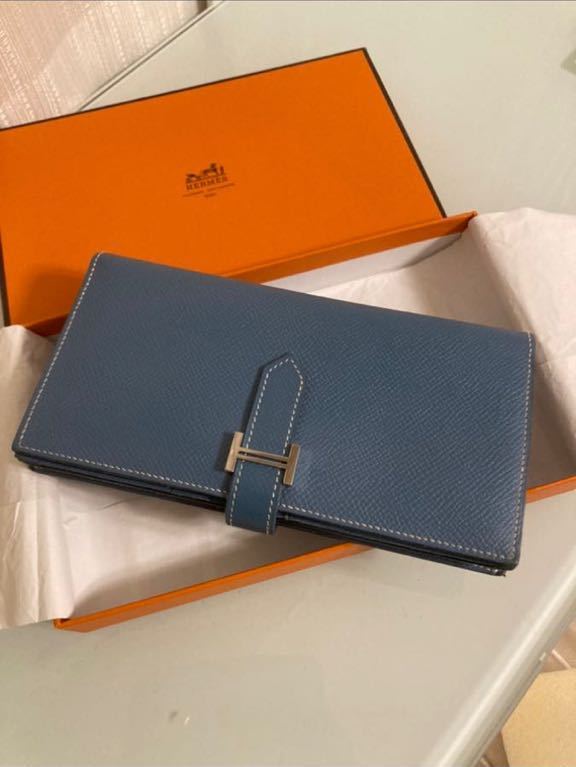 人気定番，限定セール エルメス ベアン スフレ 長財布(女性用財布)｜売買されたオークション情報、yahooの商品情報をアーカイブ公開 - オークファン 服飾小物