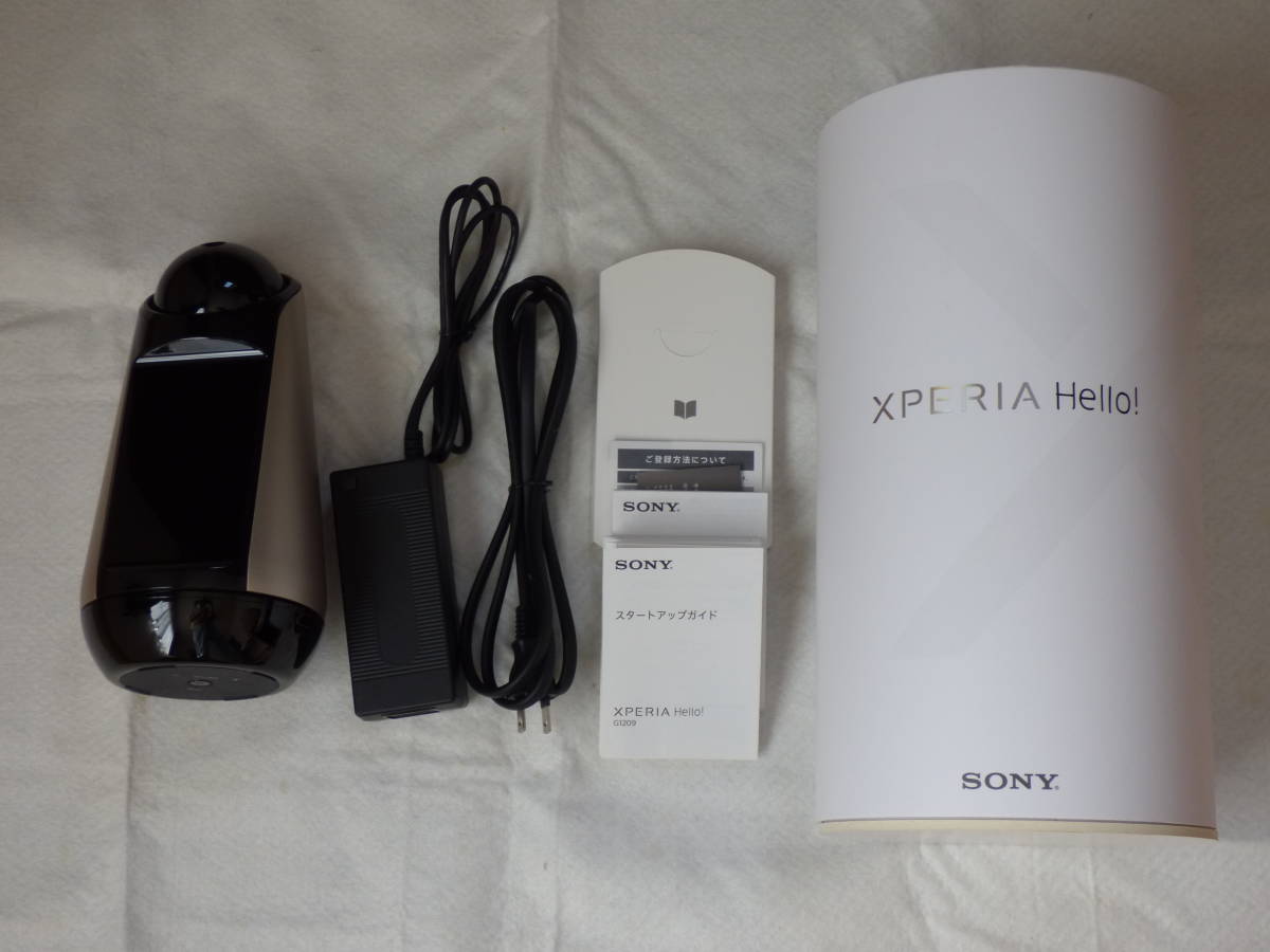 正規 販売 Sony コミュニケーションロボット XPERIA Hello! G1209