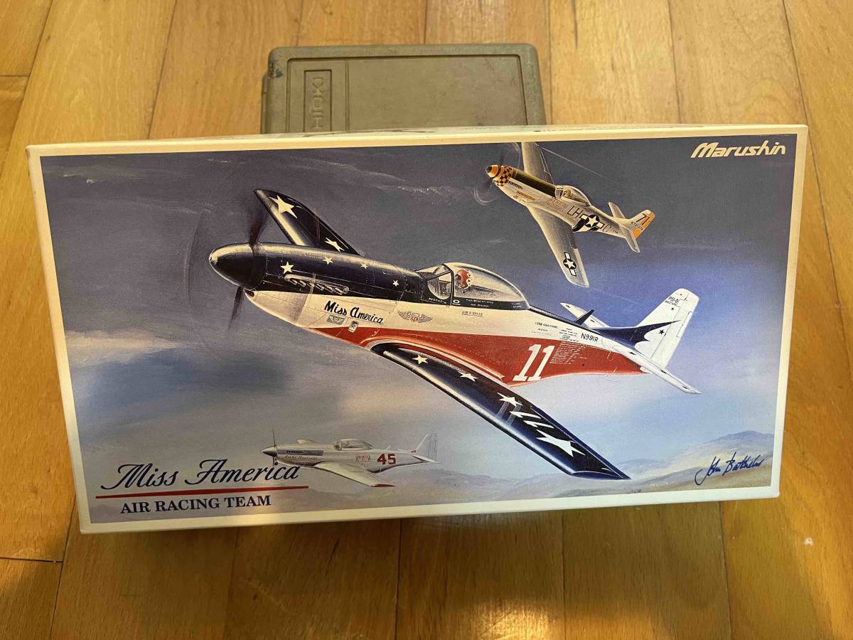 マルシン工業製ダイキャスト1/48「P-51D MUSTANG AIR RACING TEAM/Miss America」_1