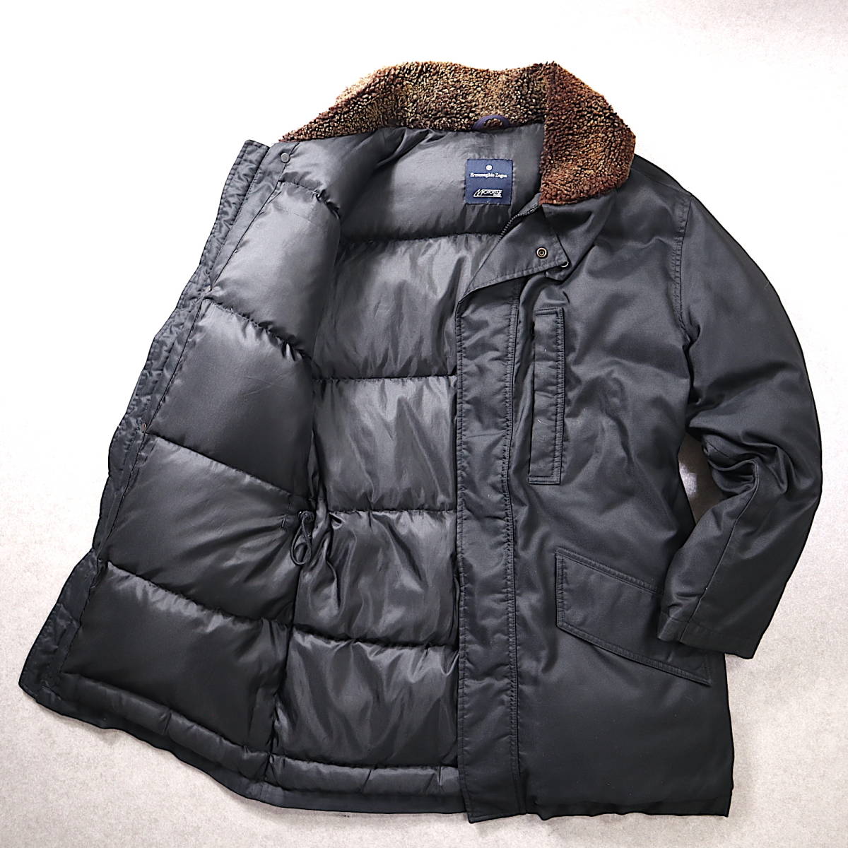 本物保証，送料無料 1円〜 PG04 エルネメジルドゼニア Ermenegildo Zegna ダウンコート 中綿 S ブラック(エルメネジルド ゼニア)｜売買されたオークション情報、yahooの商品情報をアーカイブ公開 - オークファン エルメネジルド ゼニア