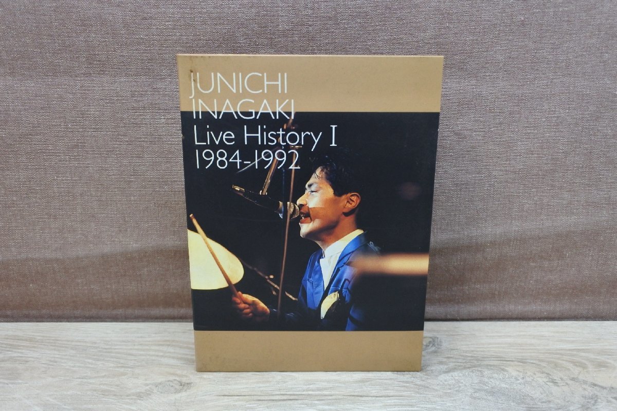 DVD】稲垣潤一 JUNICHI INAGAKI Live History 1 1984~1992 ※外箱