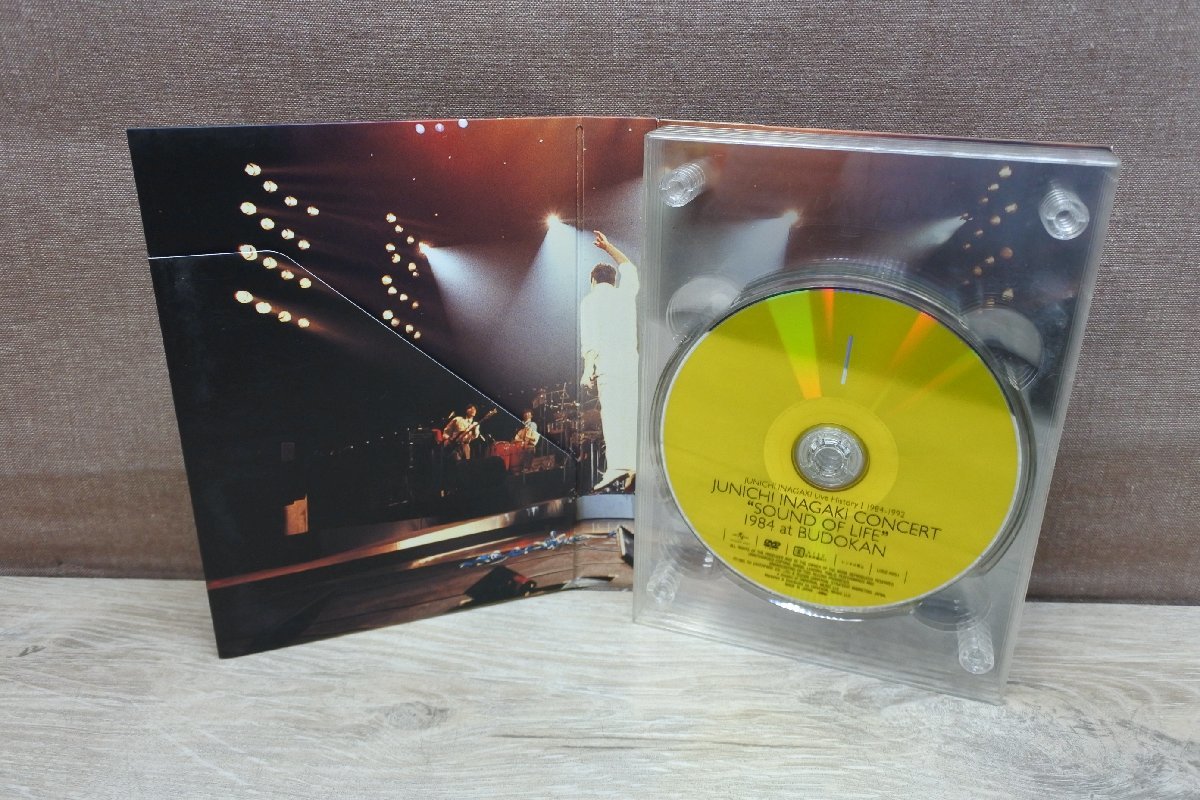 DVD】稲垣潤一 JUNICHI INAGAKI Live History 1 1984~1992 ※外箱