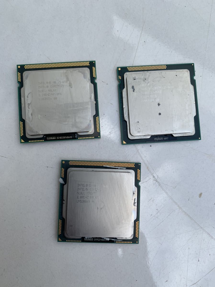 セール，限定SALE CPU Core i7-2600 /i5-650 /i7-860共3個セット(Core i7)｜売買されたオークション情報、yahooの商品情報をアーカイブ公開 - オークファン Core i7