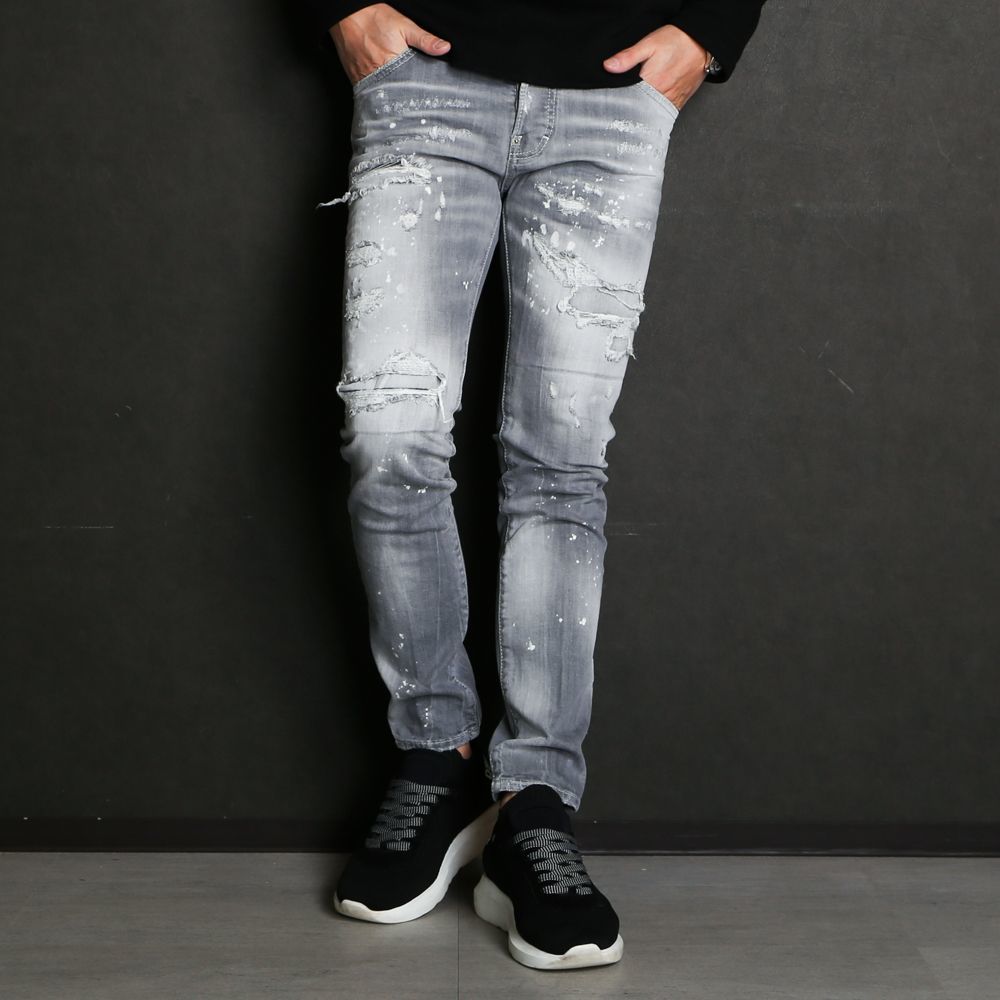 極美品‼️☆44 DSQUARED2 ディースクエアード 超 ストレッチ DSQUARED2 
