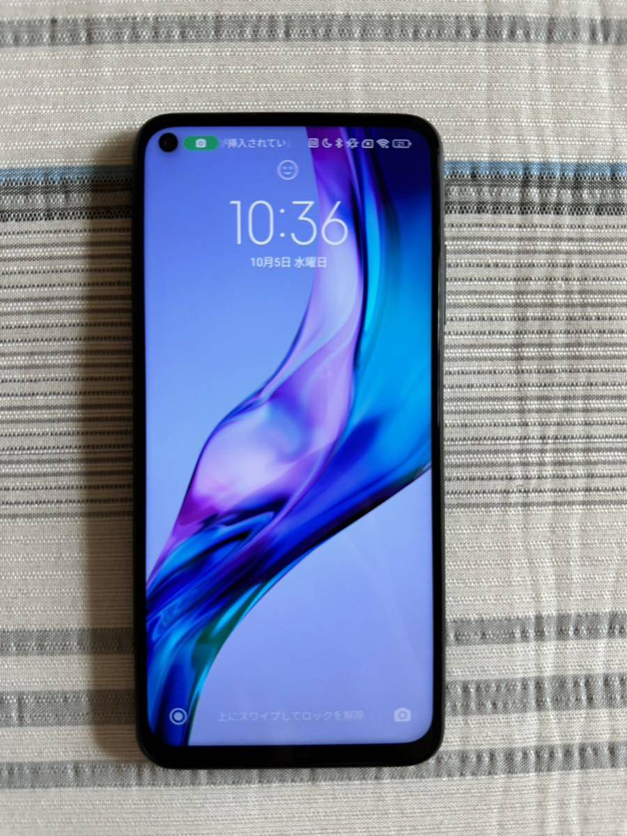 美品] スマートフォン redmi note9t 64GB SIMフリー android スマホ 傷