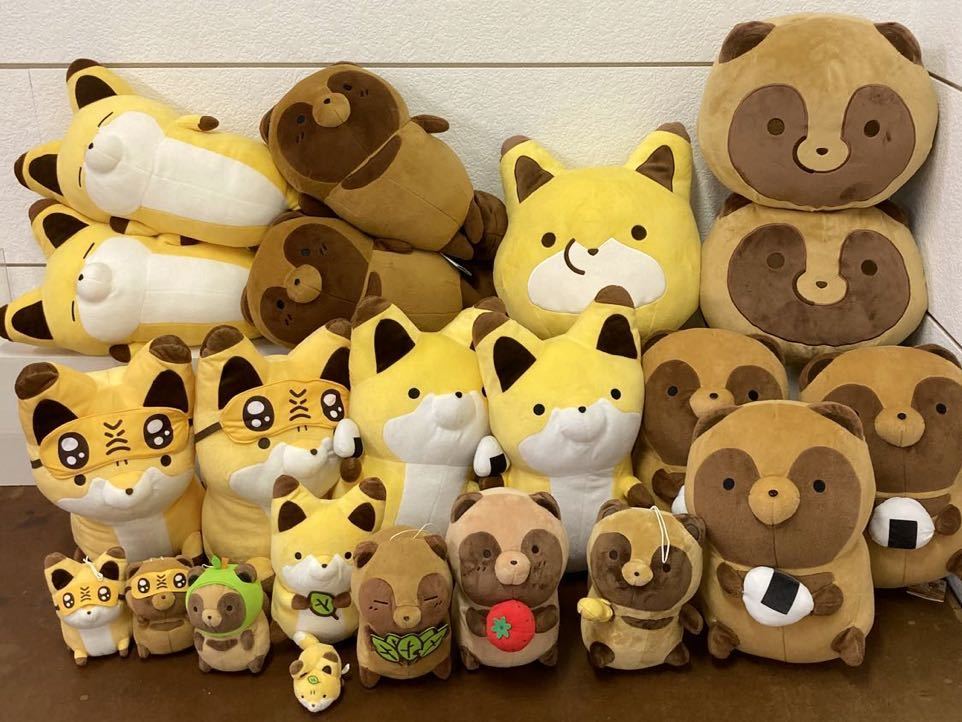  YK742 タヌキとキツネ ぬいぐるみ 大量セット 22点 まとめ売り 現状品 一番くじ プライズ バンプレスト っかい めちゃ か(キャラクター)｜売買されたオークション情報、yahooの商品情報をアー その他