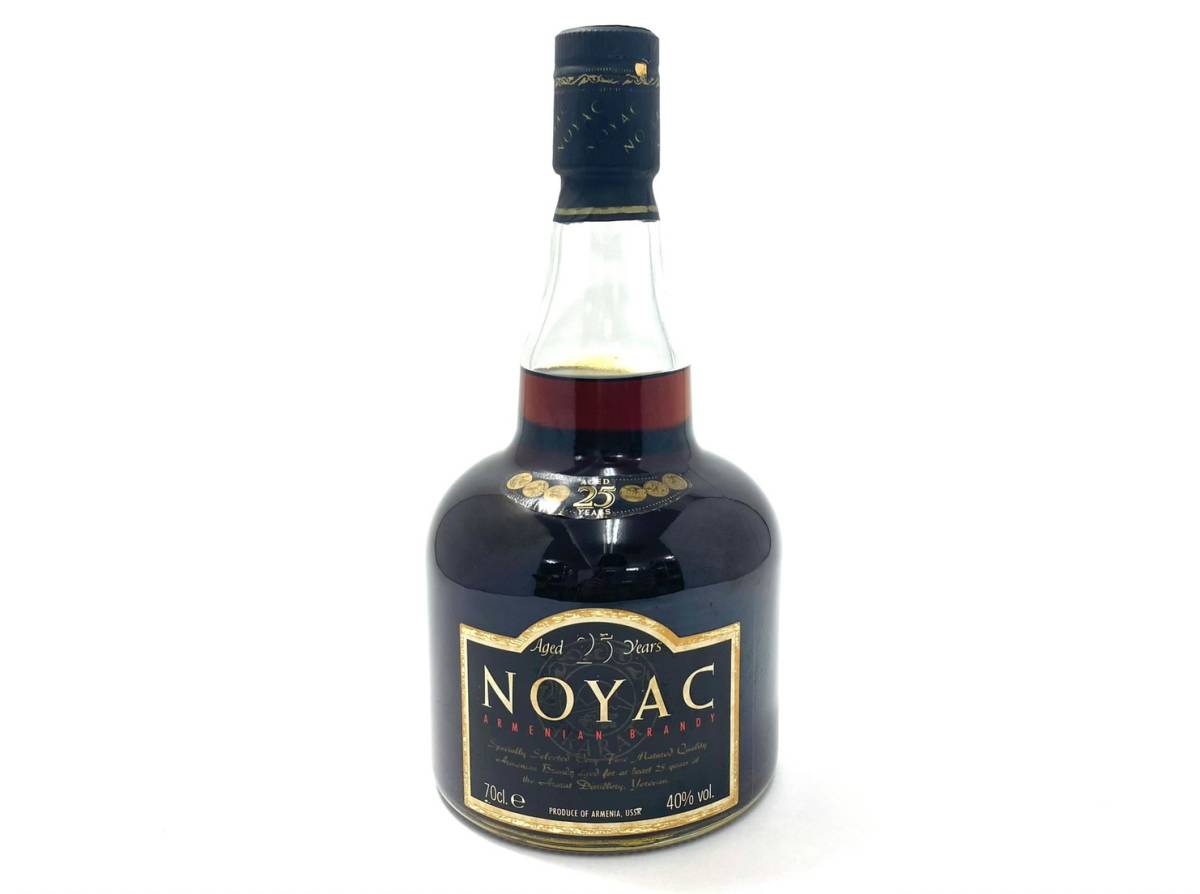 □【未開栓】NOYAC/ノヤック 25年 アルメニア ブランデー 700ml 40% お 