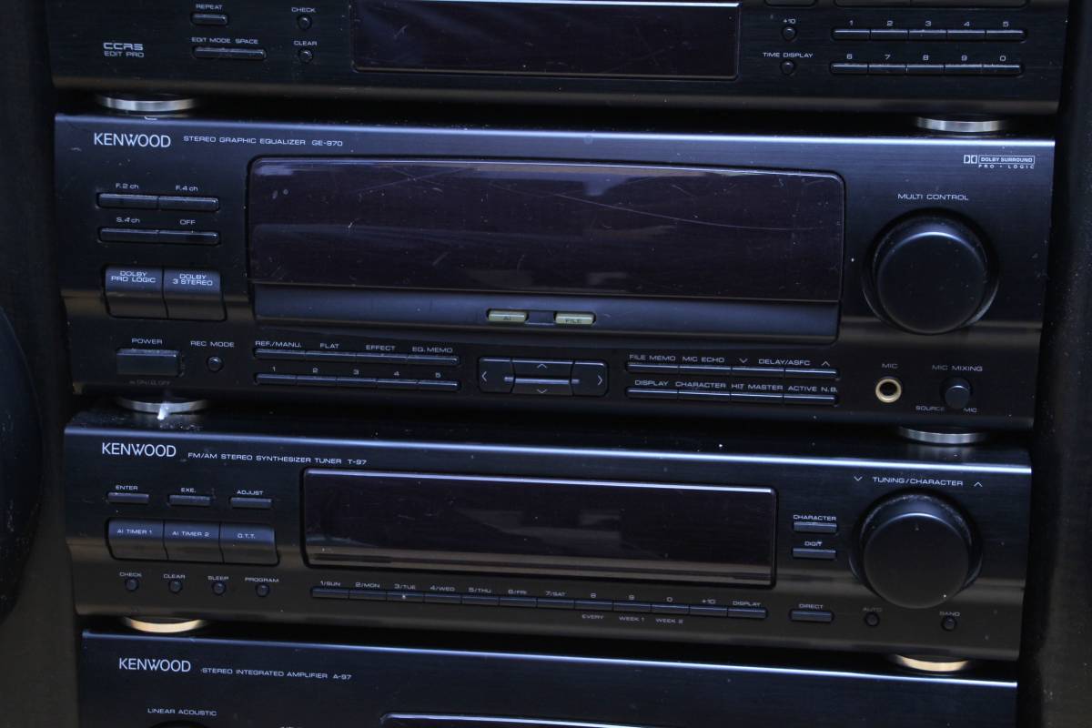 KENWOOD ケンウッド システムコンポ ROXY J5 ALLORA ロキシー - 動作品