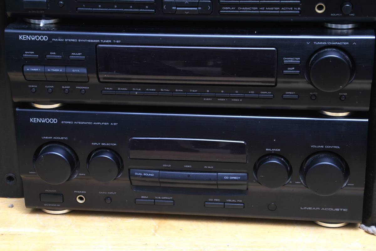 KENWOOD ケンウッド システムコンポ ROXY J5 ALLORA ロキシー - 動作品