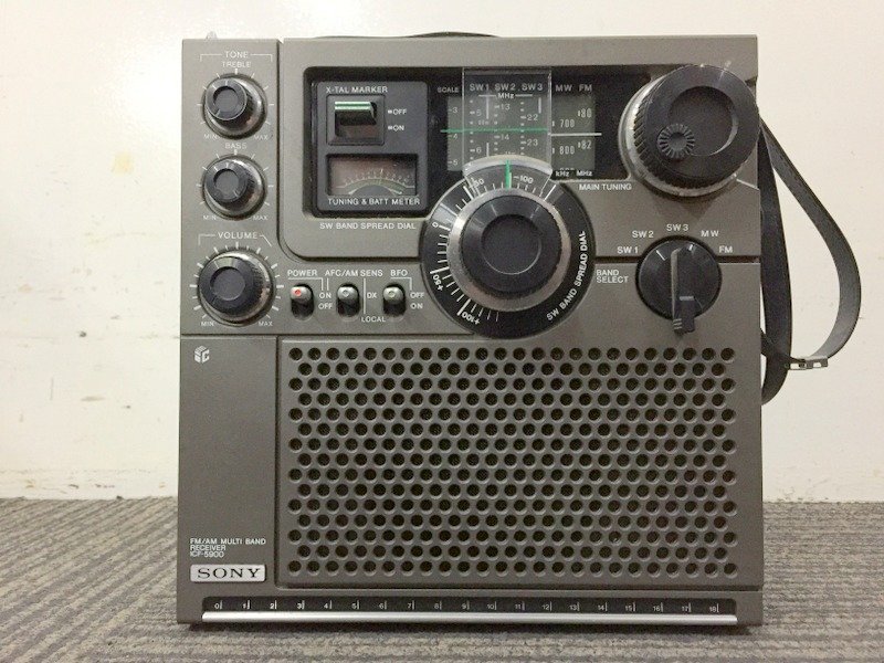 SONY ICF-5900スカイセンサー ソニー ICF-5900 – アナログBCLラジオの