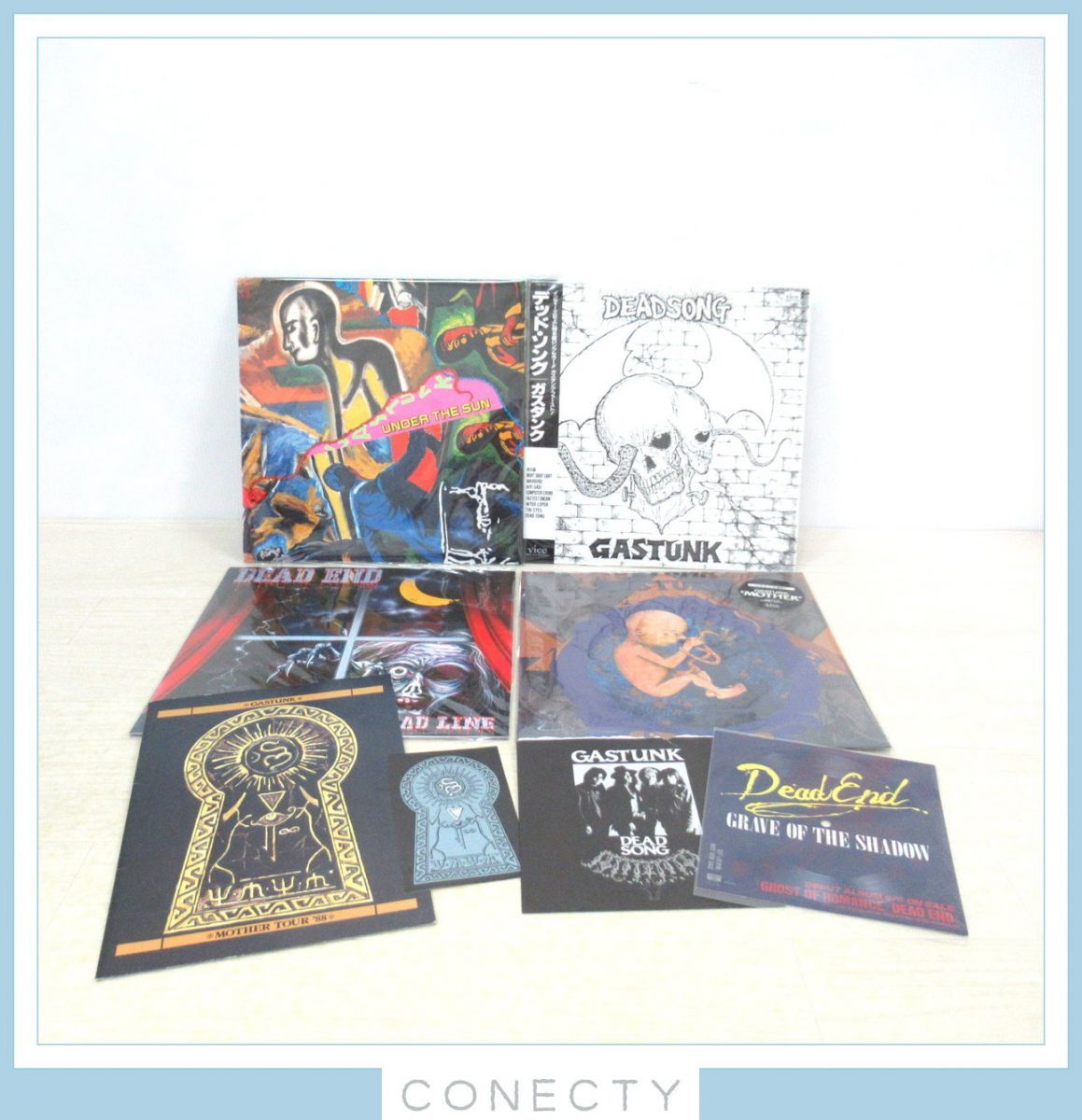 人気定番，定番 GASTUNK / DEAD END EP LP パンフ ステッカー 8点セット ジャパメタ ガスタンク デッドエンド H5 S3(インディーズ)｜売買されたオークション情報、yahooの商品情報をアーカイブ公開 - オークファン インディーズ
