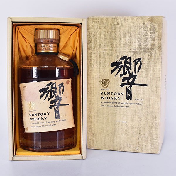 1円～☆東京/大阪発送限定☆古酒☆サントリー 響 NV ☆響ロゴ 金
