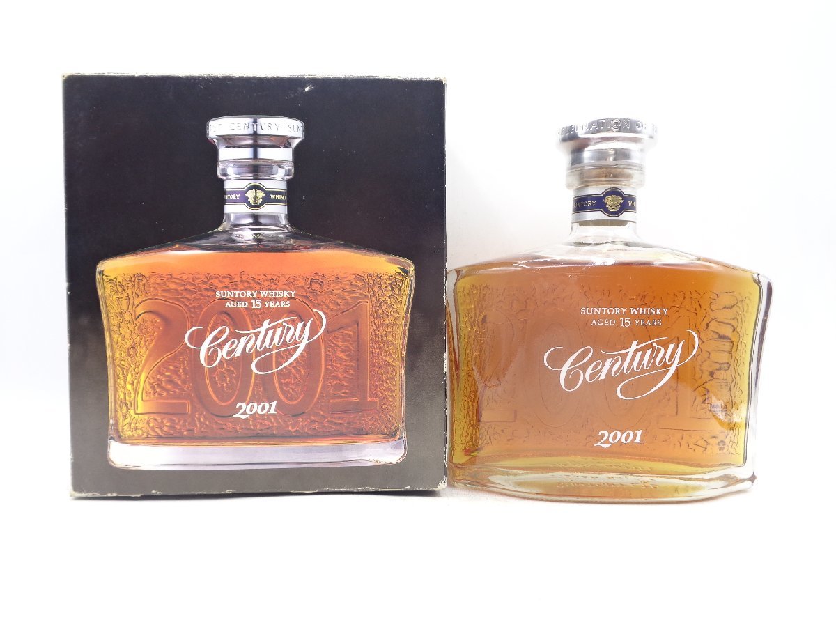 サントリー センチュリー 15年 2001年製 古酒 SUNTORY WHISKY CENTURY 15年 2001 サントリー ウイスキー