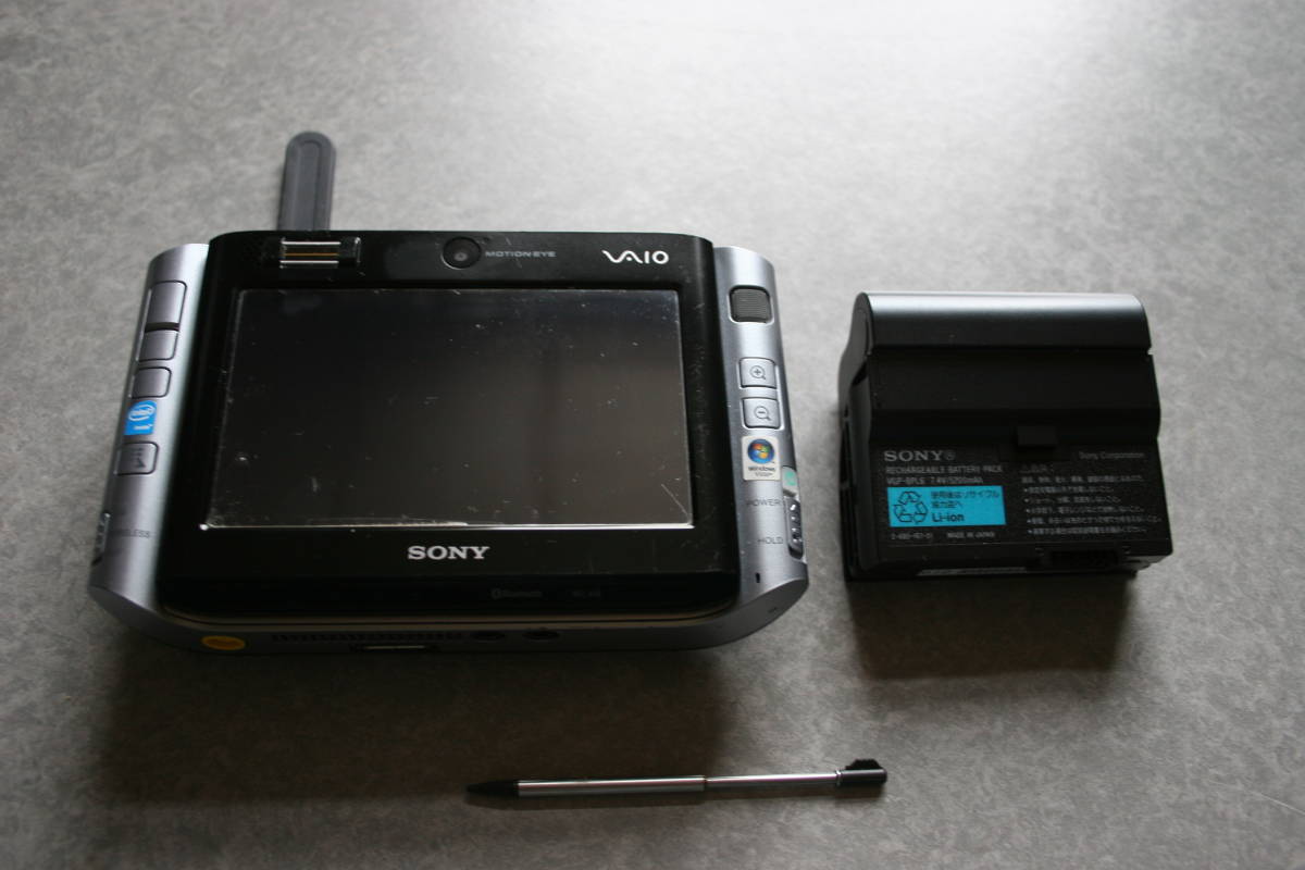 SONY VAIO U VGN-UX72 タッチパネル搭載 大容量バッテリーパック 