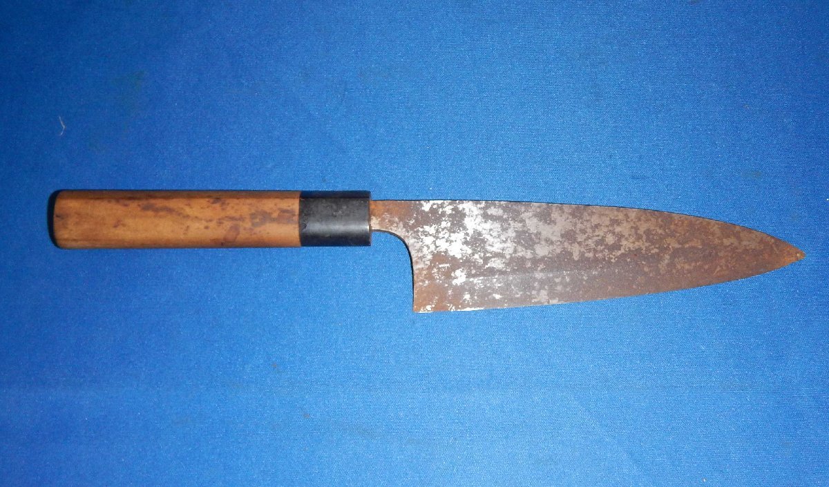 ☆正本☆出刃包丁☆全長約31cm☆06☆ 【公式通販】