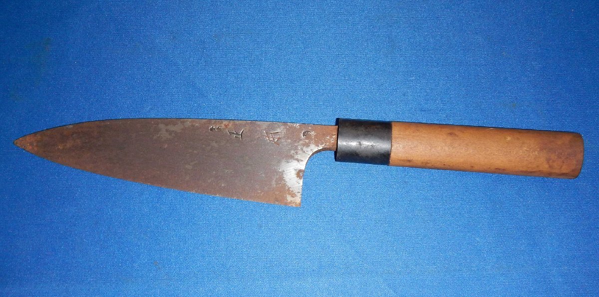 ☆正本☆出刃包丁☆全長約31cm☆06☆ 【公式通販】