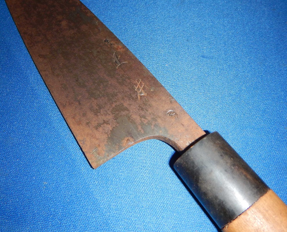 ☆正本☆出刃包丁☆全長約31cm☆06☆ 【公式通販】