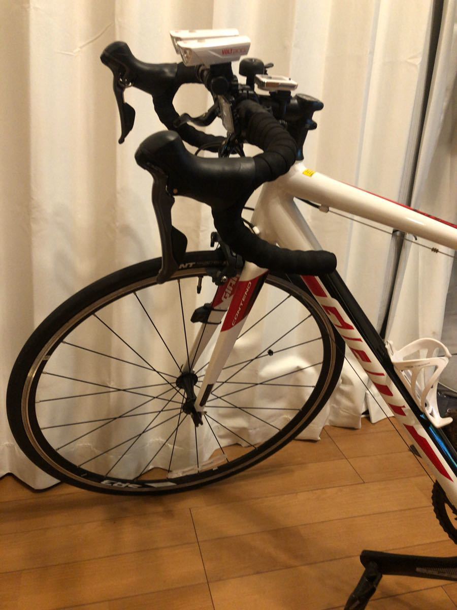GIANT CONTEND2 ロードバイク 装備品多数 引き取り限定 足サイズ25.8 