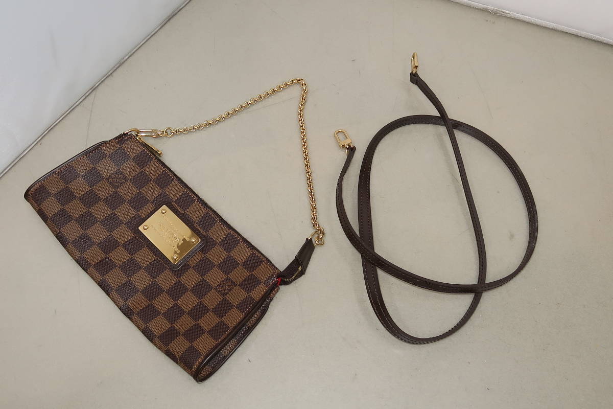ダミエ エヴァ VUITTON LOUIS ルイヴィトン ショルダーバッグ N55213 