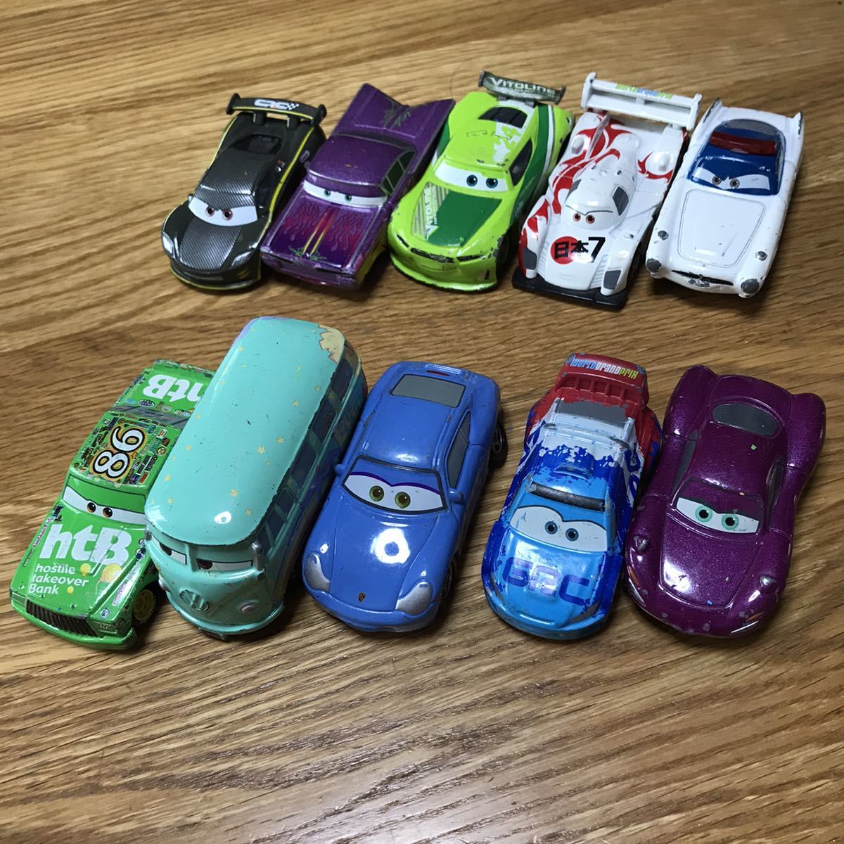 全て ディズニー コラボ トミカ カーズ 65個 大量 まとめ All Disney