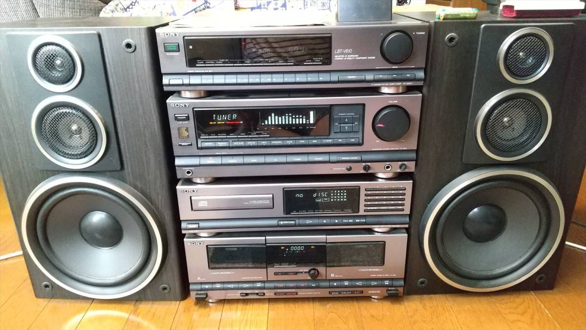 名機 SONY ソニー LBT-V610 ステレオ コンポ SS-V610AV TC-V610 CDP