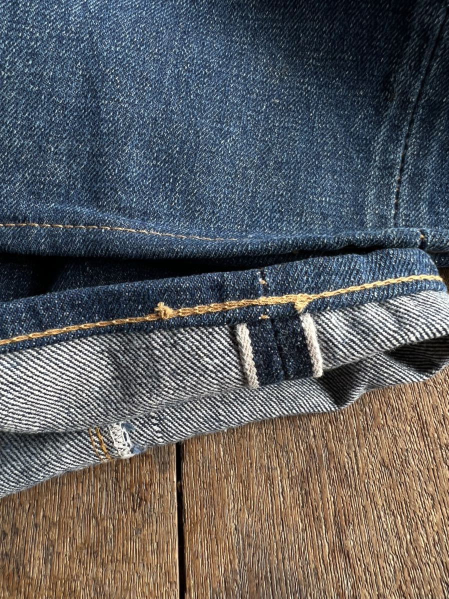 Special LEVIS 501 66前期 濃紺 鬼ヒゲ 蜂の巣 ゴールデンサイズ 