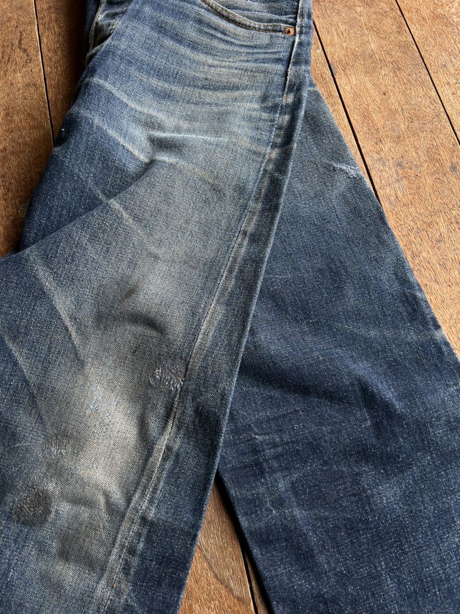 Special LEVIS 501 66前期 濃紺 鬼ヒゲ 蜂の巣 ゴールデンサイズ 