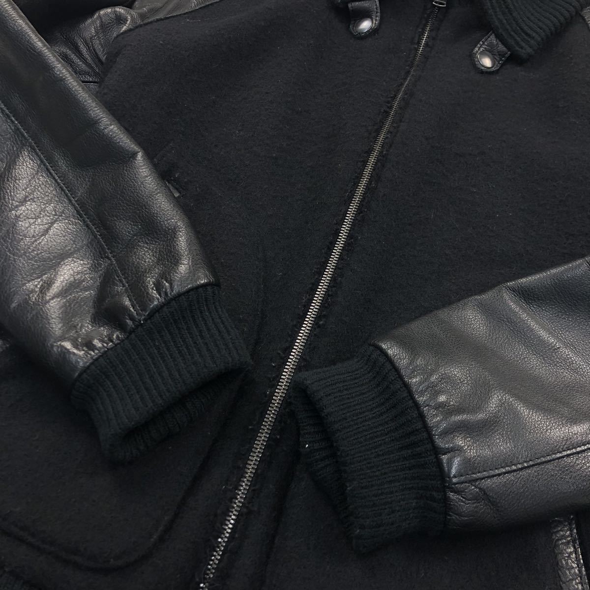 1piu1uguale3 ショールカラー スタジャン Ⅵ 黒 美品 【公式通販】