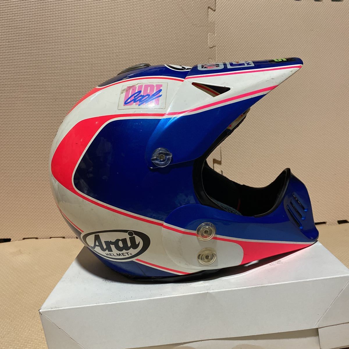 アライ MX-Ⅱ ビンテージヘルメット ジェフ・スタントン レプリカ M 