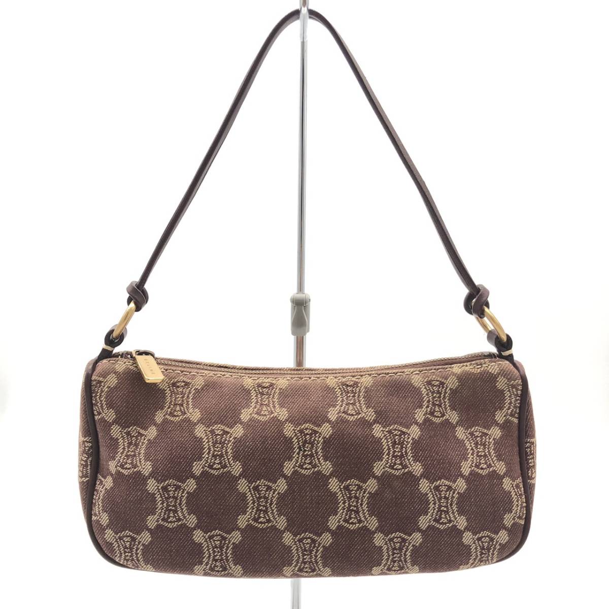 □セリーヌ□CELINE□パリマカダム□アクセサリーポーチ□ハンドバッグ 