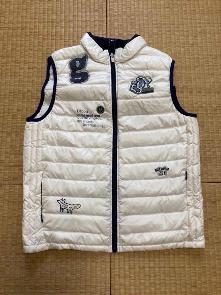 【美品】ZOY ゴルフ ダウンベスト サイズ36 ベージュ ZOY zoy ダウンベストの通販 ゴルフウェア - OFFICIAL｜ゾーイ公式