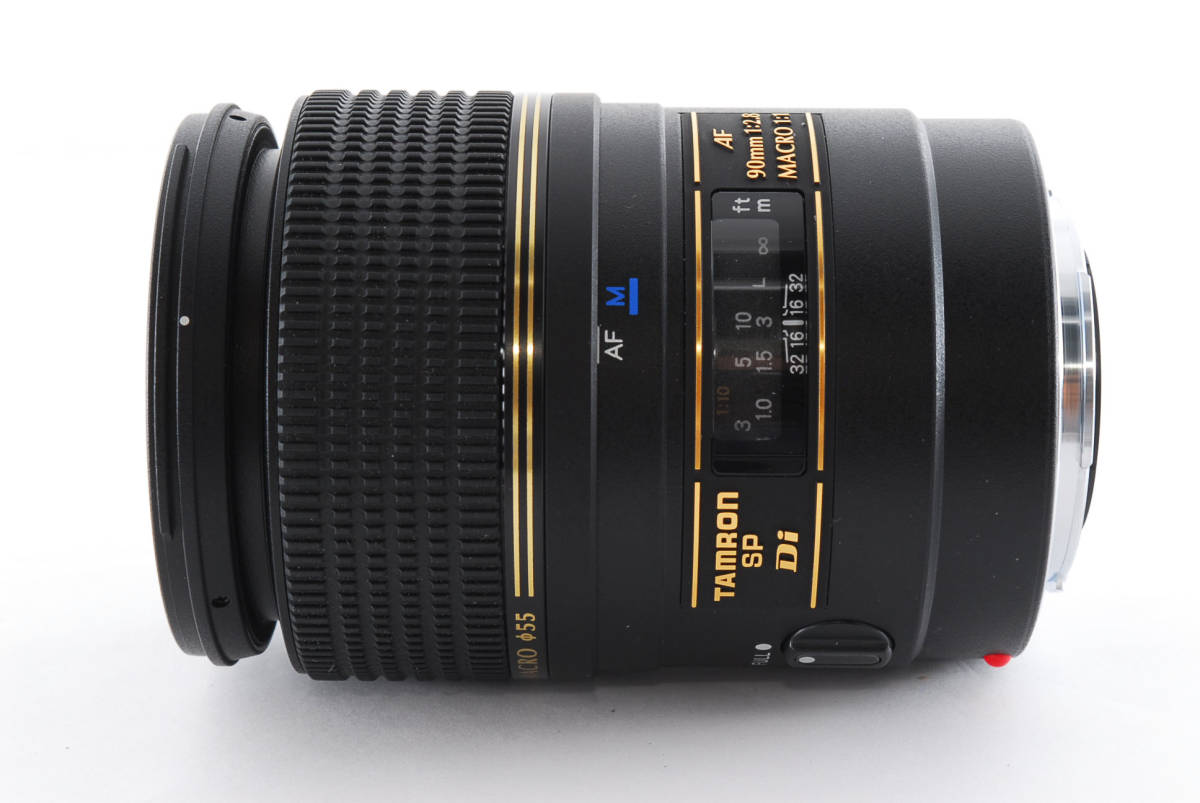 90mm SP TAMRON アダプタ付 #354331 #8897 ★箱付き美品★TAMRON SP 90mm F2.8 Di MACRO 272E ソニー Aマウント #3139