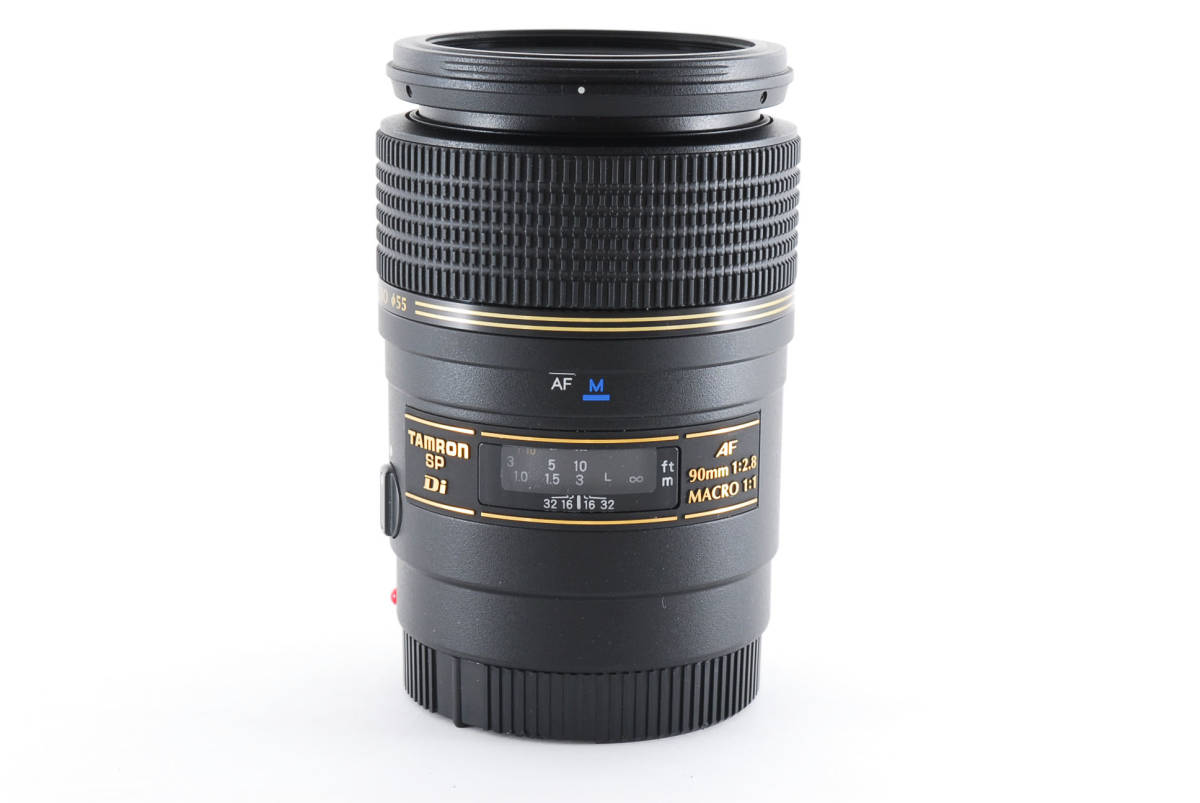 90mm SP TAMRON アダプタ付 #354331 #8897 ★箱付き美品★TAMRON SP 90mm F2.8 Di MACRO 272E ソニー Aマウント #3139